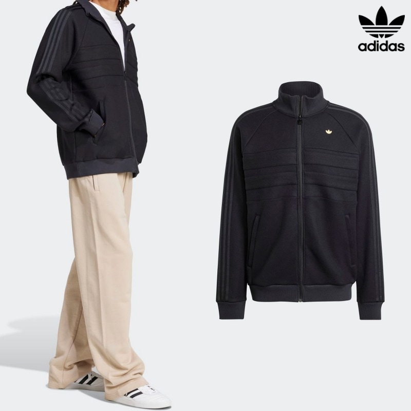 [ADIDAS] アディダス アーカイブ トラックトップ / BLACK