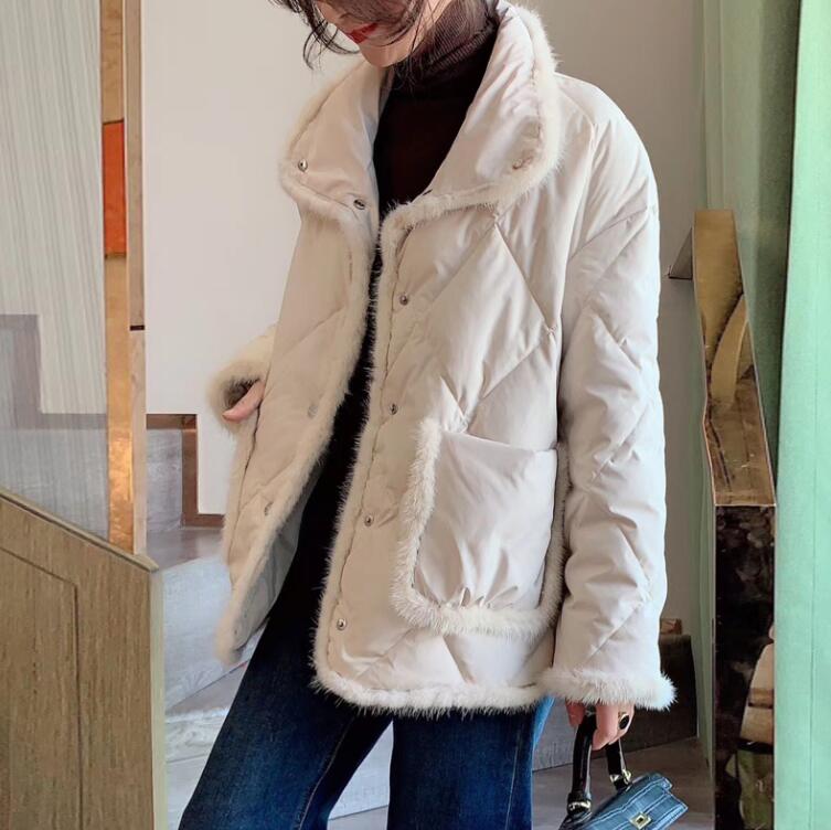 ダウンコート　ダウン95%　ファー付き　リアルファー　レディース　ダウンジャケット ショート丈　Aライン　コート　冬アウター　秋冬　防寒 冬服　カジュアル　無地　フレア 8,282円