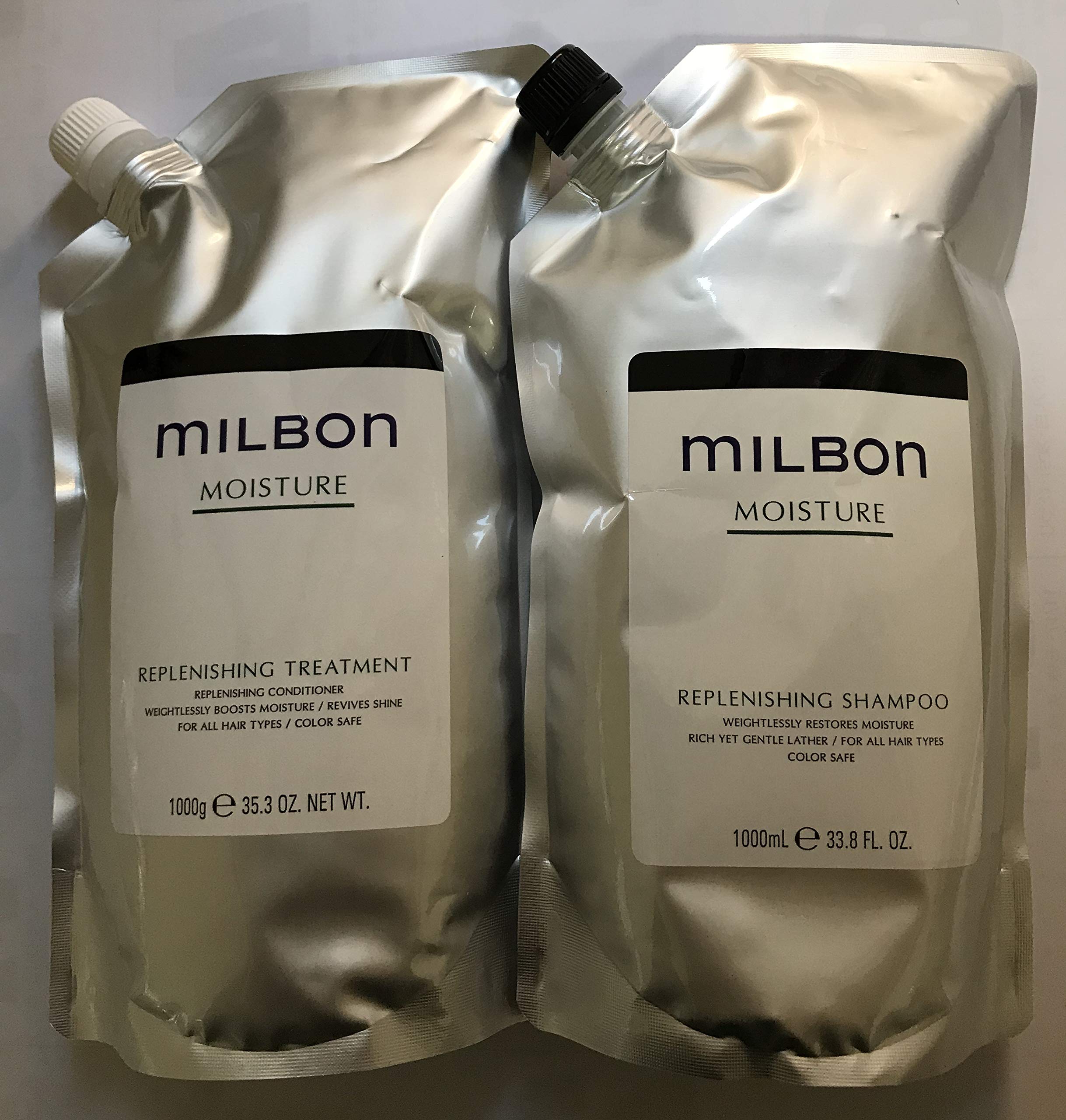 ミルボン モイスチュア リプレニッシング シャンプー & トリートメント 各1000ml （正規品）