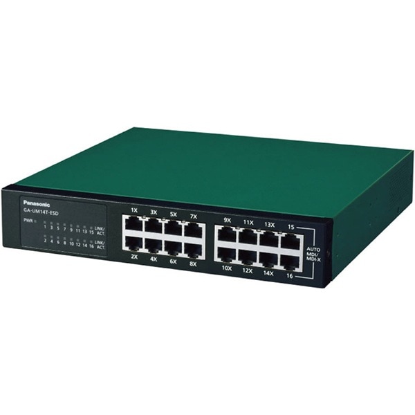 PN24141 16ポート L2スイッチングハブ GA-UM14T-ESD