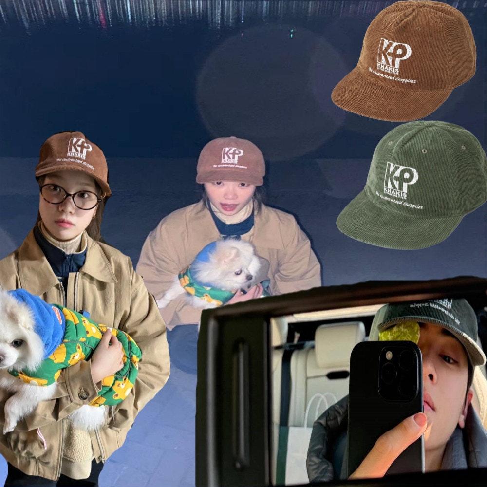 LE SSERAFIM チェウォン 着用/ASTRO チャウヌ 着用/KHAKIS/Creek 5P Cap/
