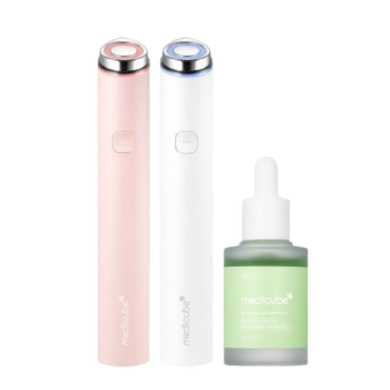 【選べる2種】 韓国コスメ 美顔器 スキンケア ブースタープロミニ 75g + アンプル30ml (ビューティーディバイス/エクソソムシカ)