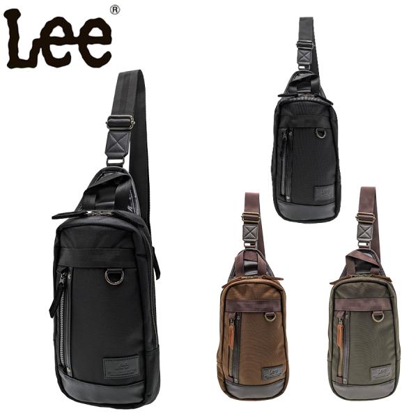 【Lee】320-3280 ボディバッグ 鞄 ショルダーバッグ バッグ 収納 斜め掛け 肩掛けトラベル 通勤 通学 アウトドア お出かけ 観戦 プレゼント 父の日 誕生日