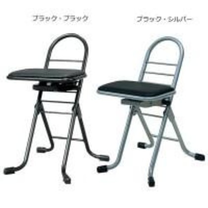 ルネセイコウ プロワークチェアスイングミニ 日本製 完成品 PW-200S ブラック・ブラック