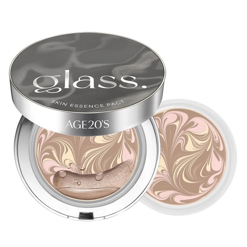 グラススキンエッセンスファクト パーフェクトファンデーション 23号 12.5g+ リフィルセット ニュートラル