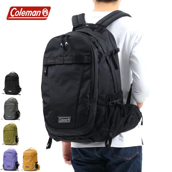 公認販売店 リュック Coleman バックパック エスリア 30 リュックサック アウトドア キャンプ 通学 大容量 30L A4 B4 撥水 軽量 PC ナイロン メンズ レディース