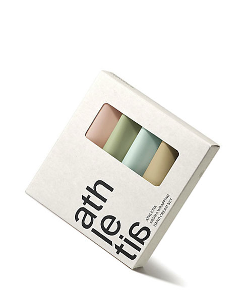 【国内正規品】 ATHLETIA　アスレティア アロマラッピング　ハンドクリームセット 15g×4 種／ハンドクリーム