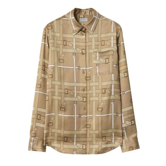 BURBERRY Women Shirts 8120036 EMMA C5055 NEUTRALS WHITE