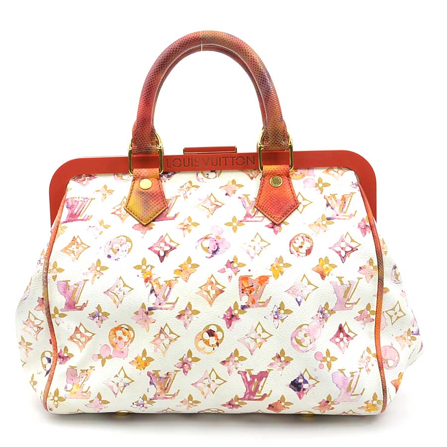 ルイ ヴィトン LOUIS VUITTON ハンドバッグ モノグラム ウォーターカラー スピーディ30/モノグラム ウォーターカラー ブロン レディース M95729 90166a