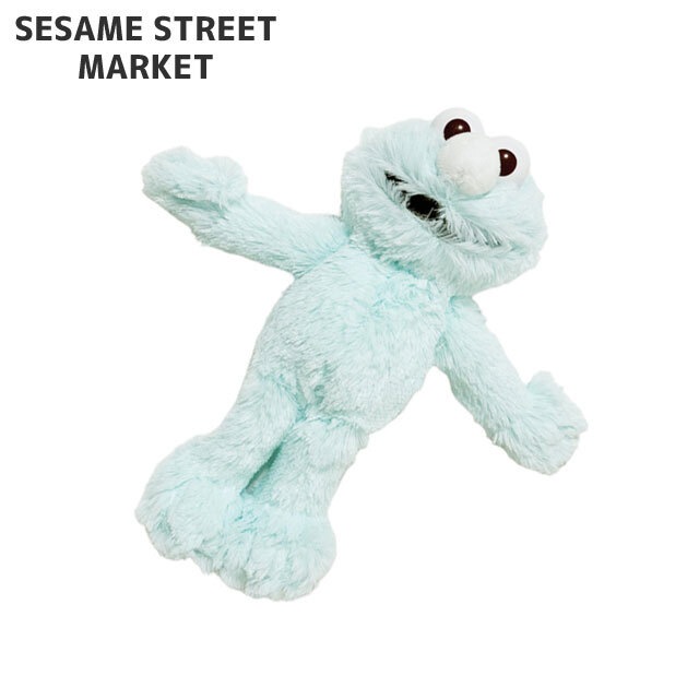 セサミストリートマーケット SESAME STREET MARKET 店舗限定 ミント エルモ ぬいぐるみ S チョコミント フィギュア 283-000513-015