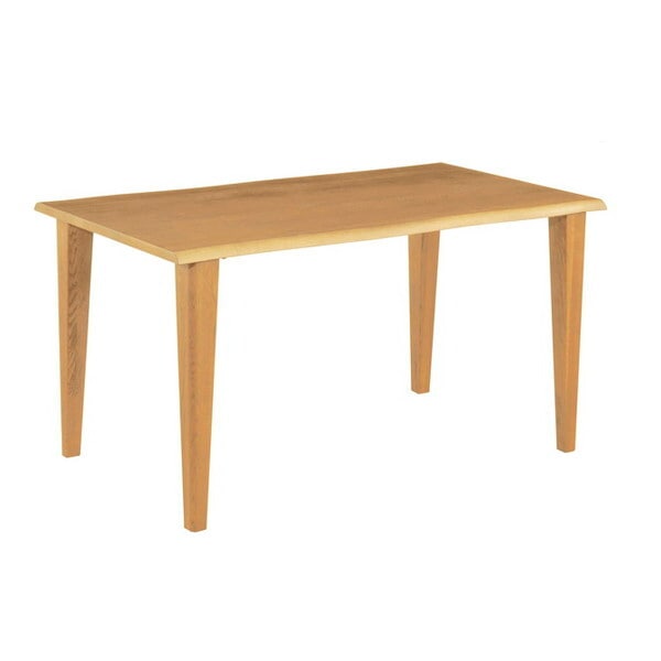 筑波産商 YUME2 150x90 耳付き テーブルT 4本脚 NA メーカー直送