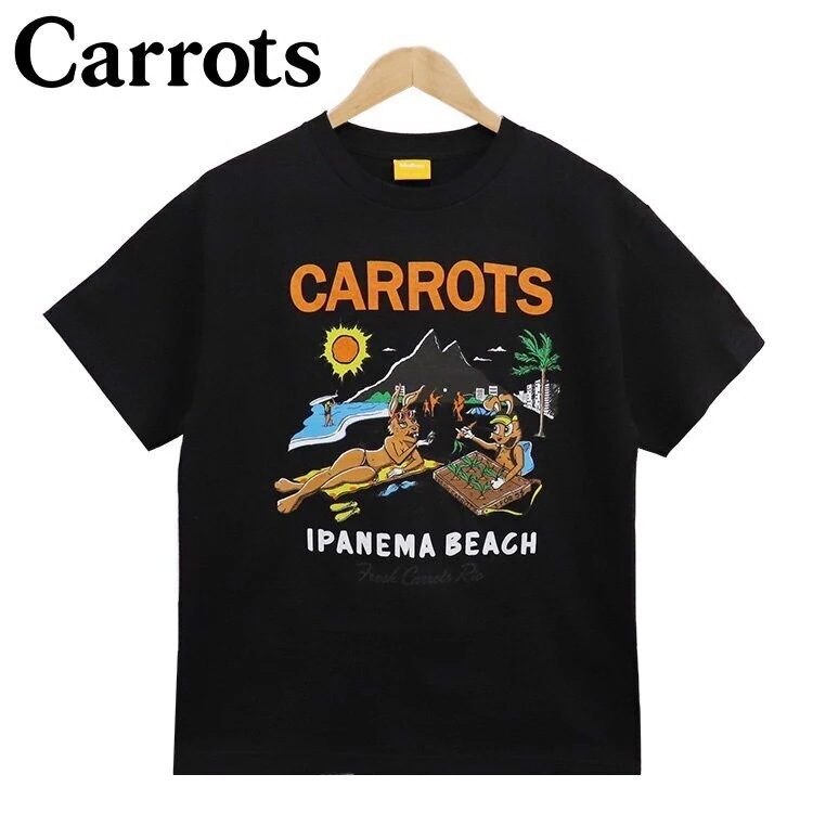 キャロッツ Tシャツ メンズ レディース IPANEMA SS TEE 半袖Tシャツ 人参 うさぎ イパネマ リオ ファッション トップス ストリート ブランド