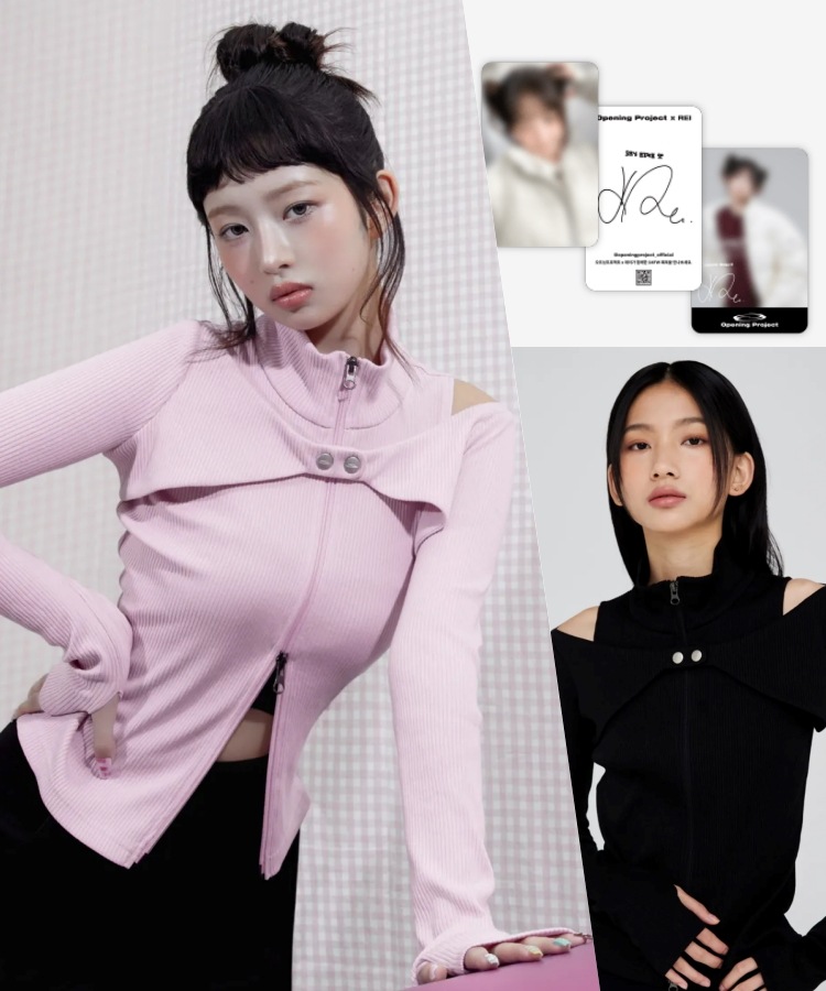 IVE REI フォトカード贈呈 W Vest & Bolero Set-up