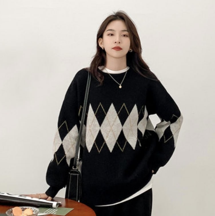 トップス カットソー ニットソー セーター 袖あり 長袖 ホワイト オレンジ ホワイト オレンジ 2XL カジュアル 大人 上品 おしゃれ 主役級 存在感 春 秋 冬 10代 20代 30代 個性的