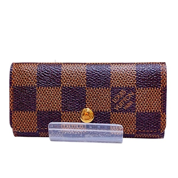 ルイヴィトンエベヌ ミュルティクレ4 N62631 キーケース ユニセックス 【中古】