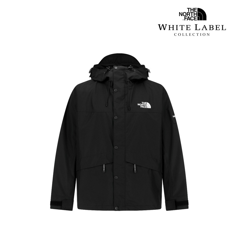 NJ2HR50J NEO VAIDEN JACKET 25FW 新作 韓国限定ライン 防風 ハイネック フード付 ロゴワッペン 耐久 デイリー 通勤通学 秋冬 タウンユース ショート丈 軽量 上品 艶