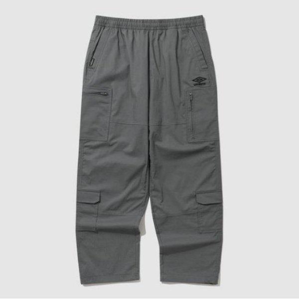 パンツ PQA UQ123CPT25-MCH カジュアル スパン カーゴ ストレート パンツ / H.CHARCOAL