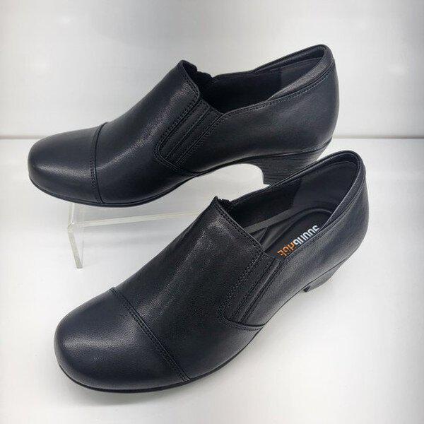 女性用デイリーセミカジュアルコンフォートブーティーYACFHQ522BK_KJ