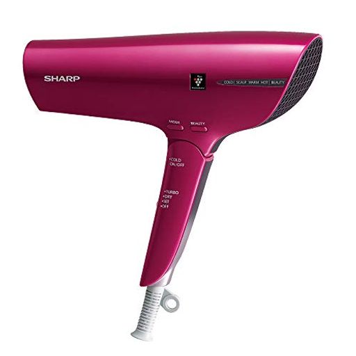 ドライヤー 速乾 低温 大風量 プラズマクラスター 搭載 レッド IB-HP9-R