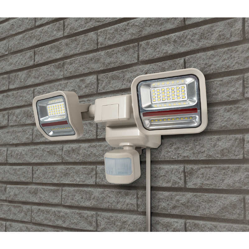 ELPA　二面発光ACセンサーライト2灯 ESL-SS2002AC　ESL-SS2002AC