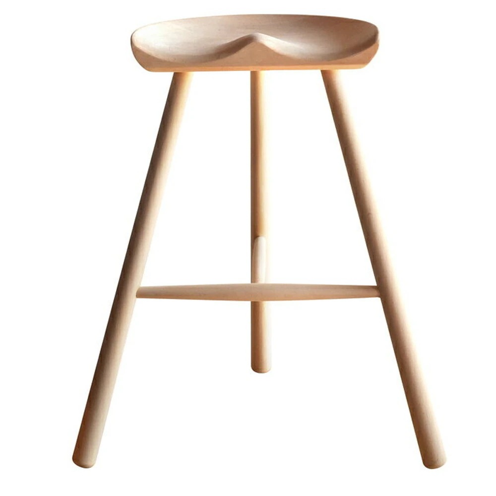 ウィルリミテッド ミルカーズチェア ナチュラル 69cm WSC-69NA スツール すつーる 木製 レザー 革 シンプル コンパクト