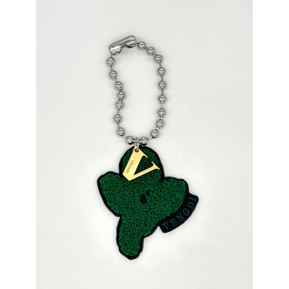 VENGDI ブークルフラワーチャームグリーン