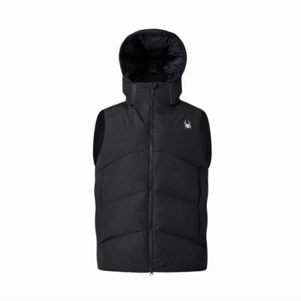 ジョッキ PQF SPIWCNDV221U-BLK [ユーロスポーツ] ディテーチャブルフードダックダウンベスト