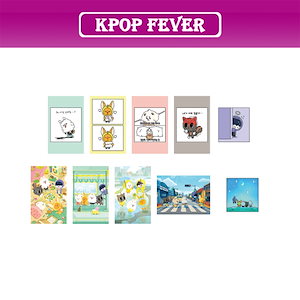 TXT プルバトゥ　韓国限定　ポップアップ　特典　ブックマーク　5枚　セット TXT トゥバ プルバトゥ ポップアップ パーツセット 韓国限定