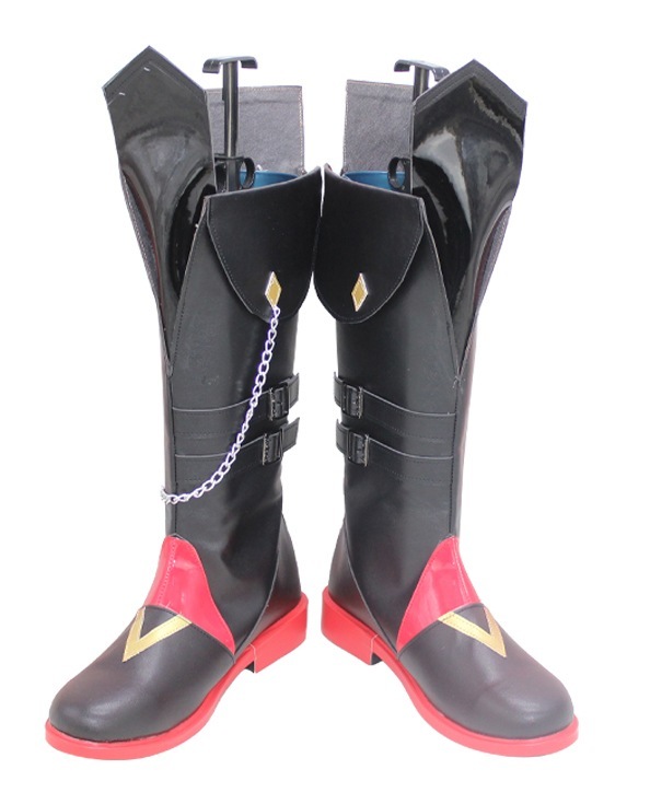 ファデュイ タルタリヤ 靴 コスプレ用 原神 げんしん 変装用 下駄 シューズ 長靴 コスプレ クリスマス ハロウィン