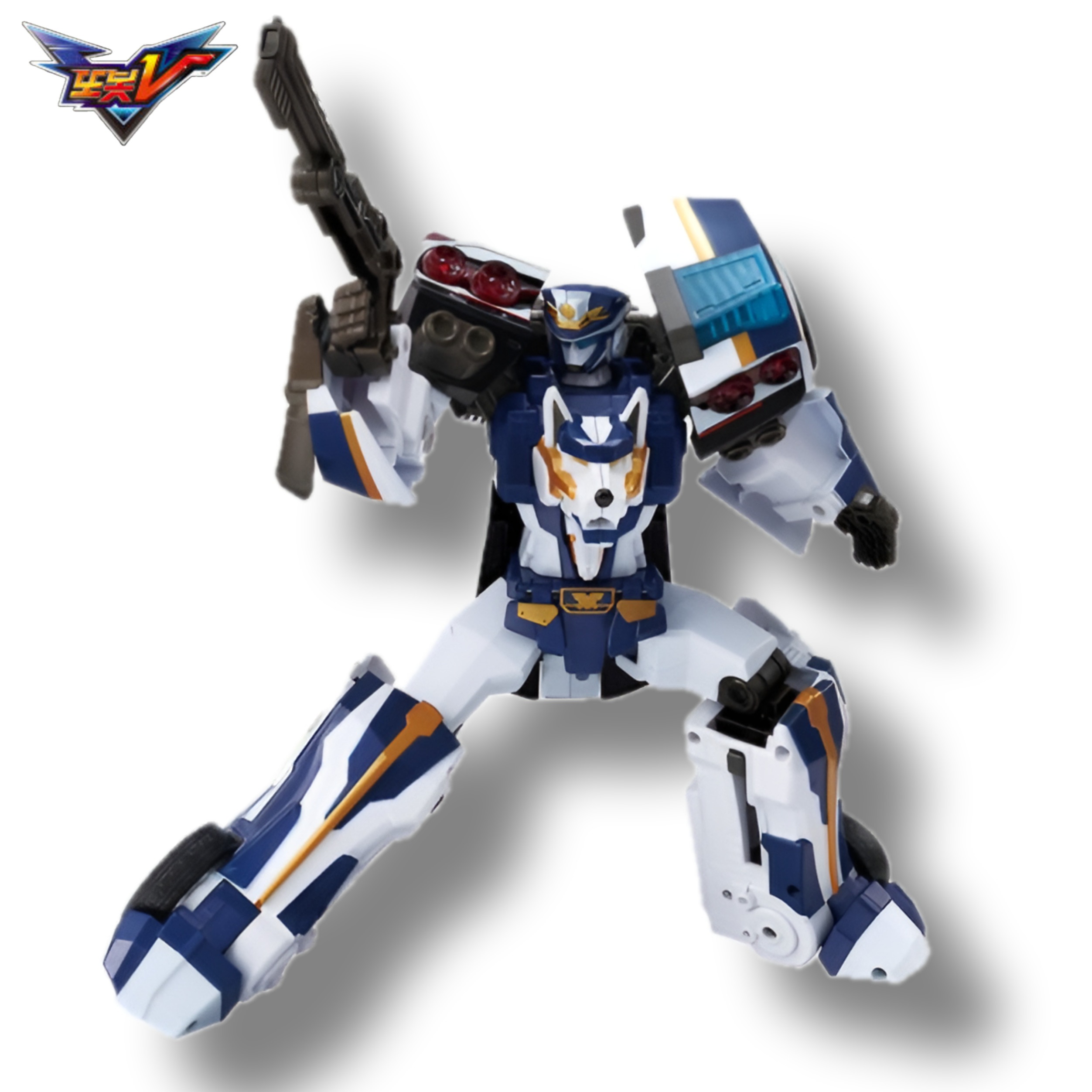 P[スペシャルクーポン]トボットVキャプテンポリス / 変形ロボット おもちゃ