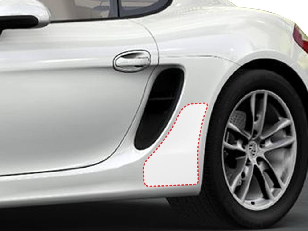 ポルシェ ストーンガード (981) ボクスター ケイマン 981 専用 左右セット 透明プロテクションフィルム PPFフィルム 7,022円