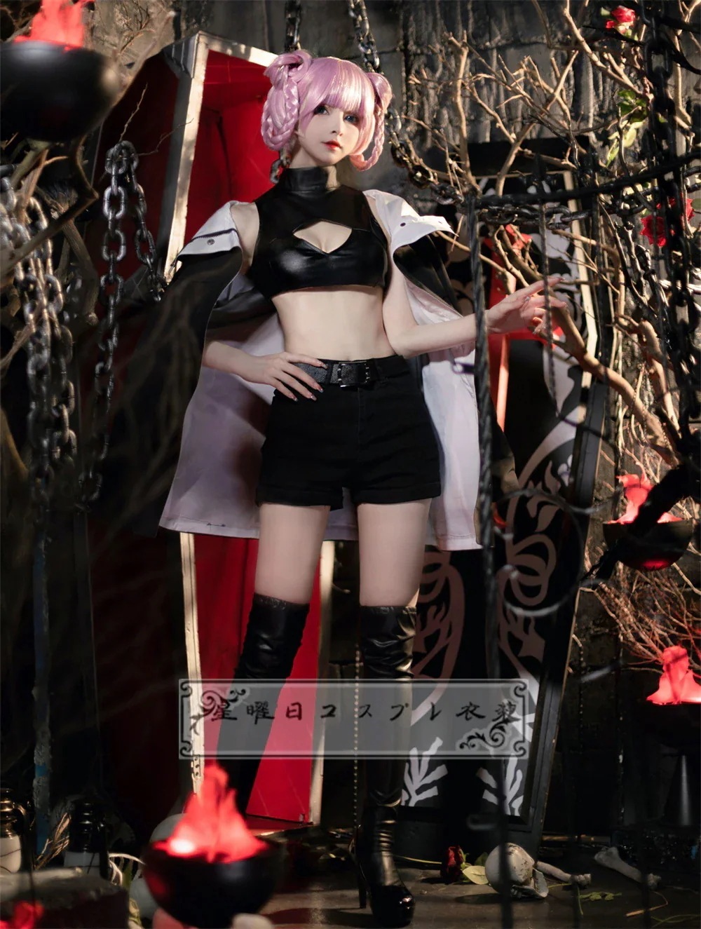 【即納 迅速な出荷】新品よふかしのうた 七草ナズナ コスプレ衣装 コスチューム ハロウィン 変装 仮装品質良い 店舗お勧め
