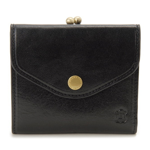 BELLIES YORK ベリーズヨーク がま口折財布BK BYHL9829BK ブラック
