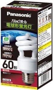 パルックボール D60形 E26口金 電球色 EFD15EL12E