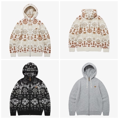 NAVAHO AIR WOOL SWEATER HOODIE [NM5PP70]