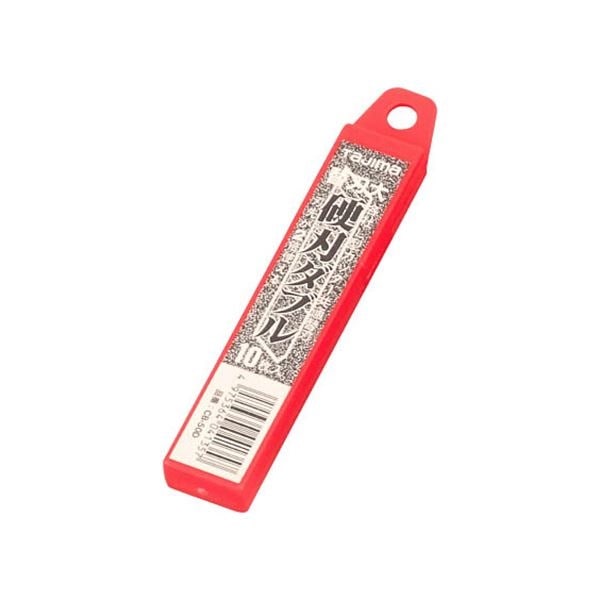 （まとめ）タジマ L型カッター替刃 大 硬刃ダブルCB-50D 1ケース（10枚） [x30セット]