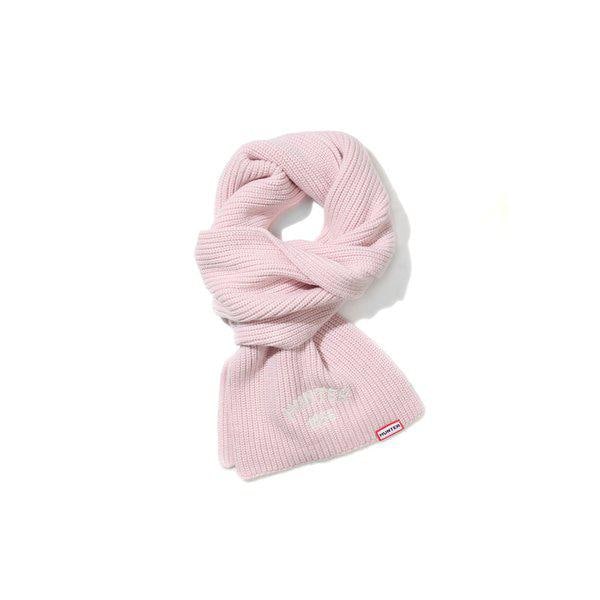 [UNISEX] リップニットカシミアスカーフ - ピンク HBW0001CNZPNK