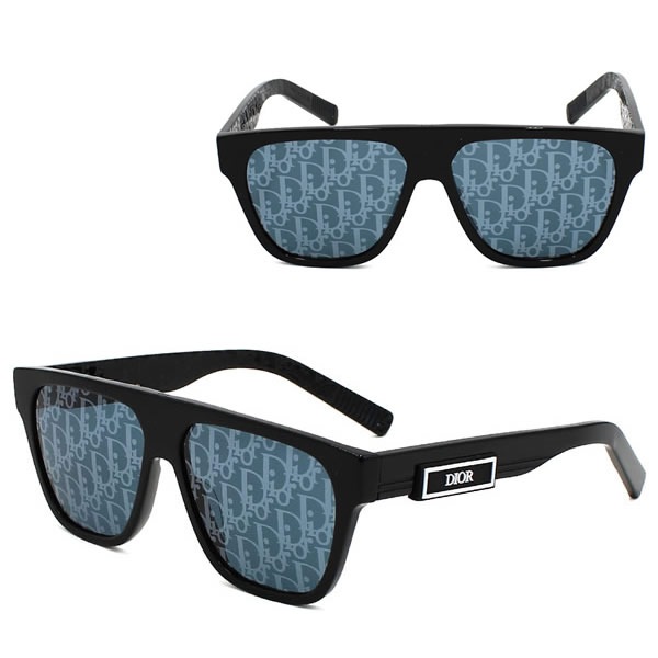 サングラス B23-S3I-10B8-57 サングラス アイウェア グローバルフィット メンズ ブラック ブルー