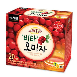 (1+1+1)ビタ五味子茶(10gX20T緑茶園) 韓国茶 冷たく温かいお好みでお楽しみください 手軽な使い捨てスティック包装