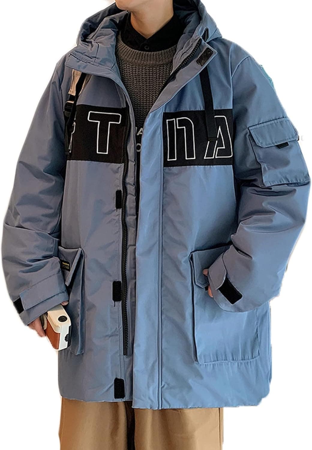 冬 メンズ 中綿ジャケット 綿服 厚手 防寒着 フード付き アウター 中綿入り 保温 防寒コート ウインドブレーカー カジュアル ジップアップ おしゃれ ストリート