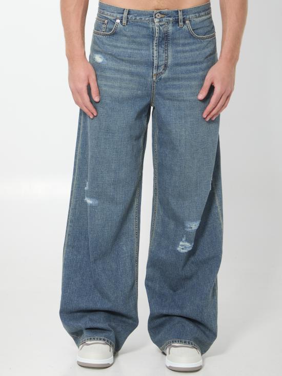 DIOR Men Denim Pants 693D012 BLUE