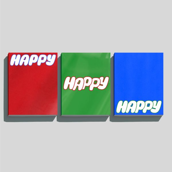 [MEGA] [3種セット] JIN (BTS) アルバム [HAPPY] ジンhappy 正規1集ソロ 韓国チャート反映