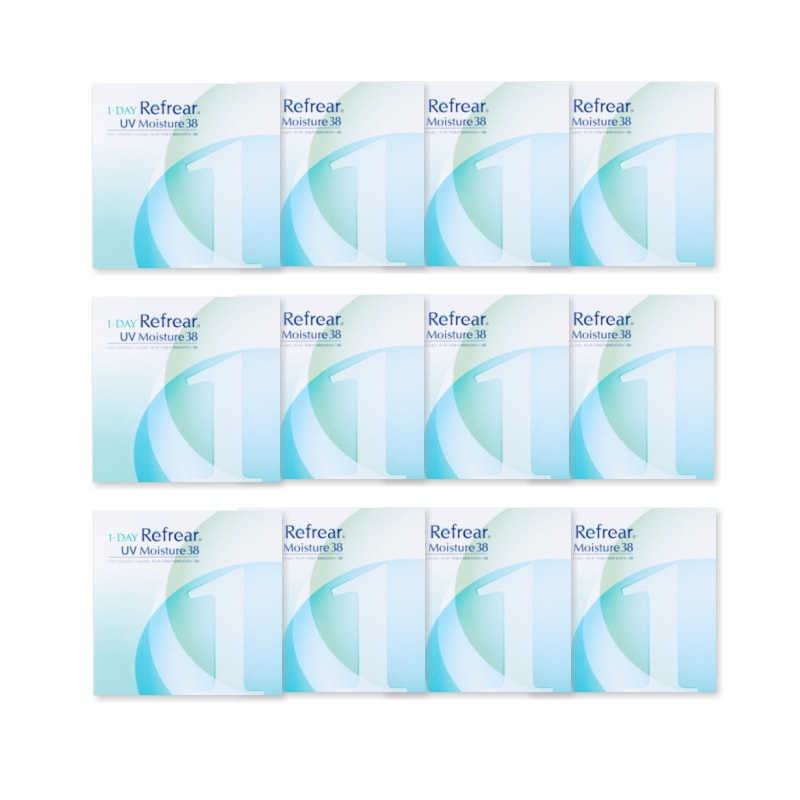 12箱セット ワンデー リ フレア UV モイスチャー 38 1箱30枚入 1日使い捨て