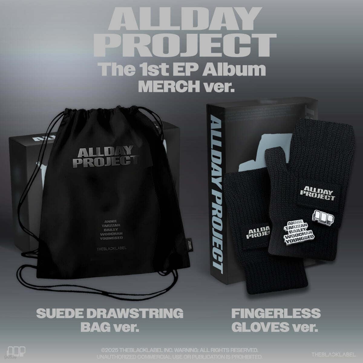 ALLDAY PROJECT - The 1st EP ALLDAY PROJECT [MERCH ver.][2種セット] / 公式 オールデイ プロジェクト KPOP