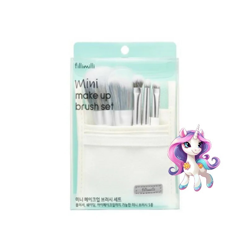 メイクアップミニメイクブラシセット(5種)