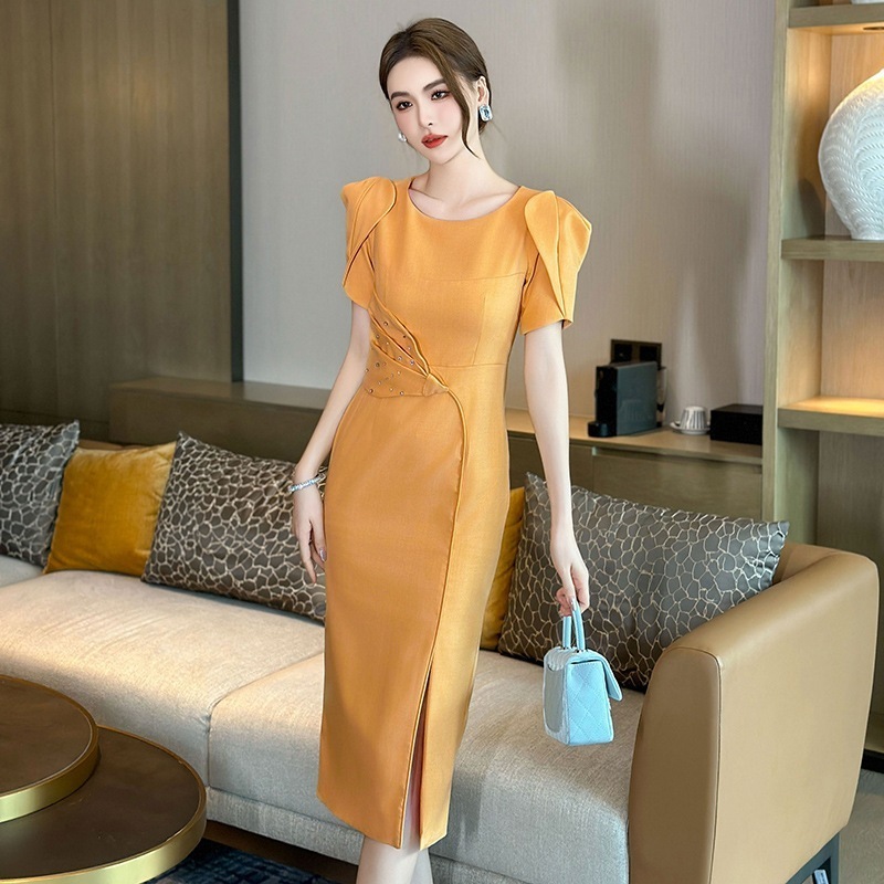 【JY.上品】 2025夏新品 ワンピース 正式 ドレス パーティー キャバ 着痩せ 大人 同窓会 披露宴 卒業式 結婚式 演奏会 ウェディング 二次会 メガ割