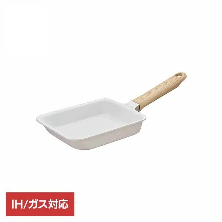 【人気商品】セラプロテクトシリーズ玉子焼きフライパン KFO グレージュ KFO-013E GG サーモス株式会社
