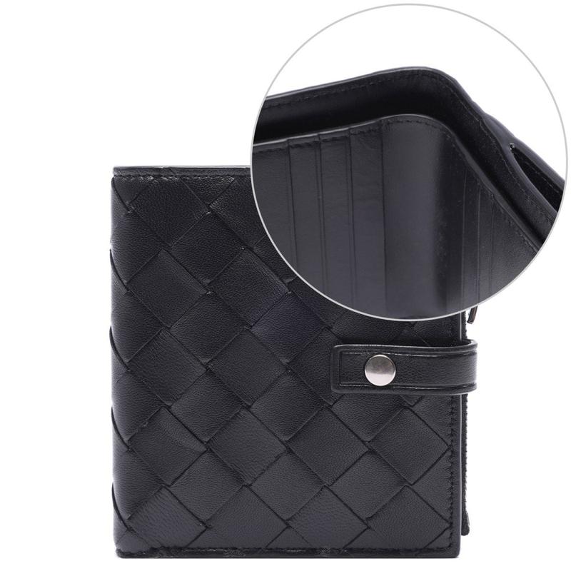 【】22FW 女性 イントレチャート ジッパー 二つ折り財布 (600270_VCPP3_8803_22F)