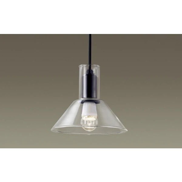 LGB15076Z 透明/ブラック 洋風LEDダイニング用ペンダント (電球色)