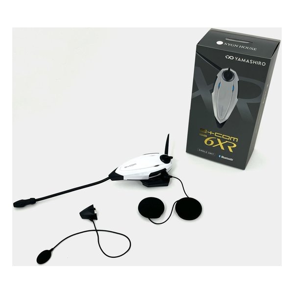 サインハウス ビーコム ブルートゥース B+COM SB6XR ホワイトシングルユニット0008258 00082578